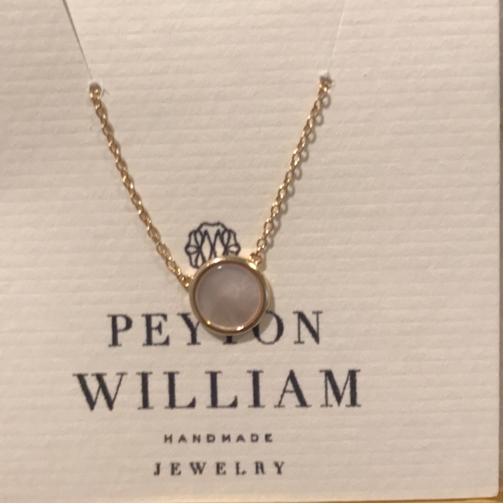 14k gold chain with pearl accent